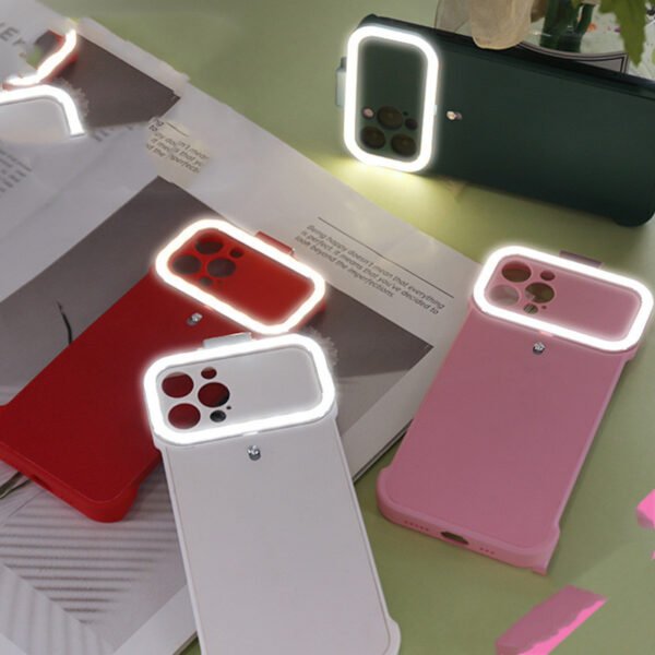 Apple-Compatible Phone Case with Night Selfie Light - Image 6