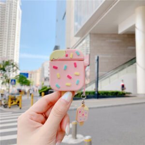 Soft Plastic Shell Bluetooth Earphone Cover for Apple Devices