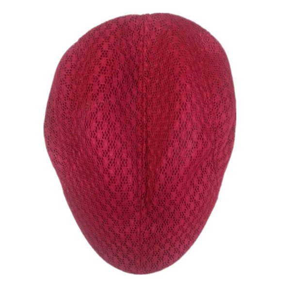 Comfortable And Breathable Linen Cotton Duck Tongue Beret - Image 3