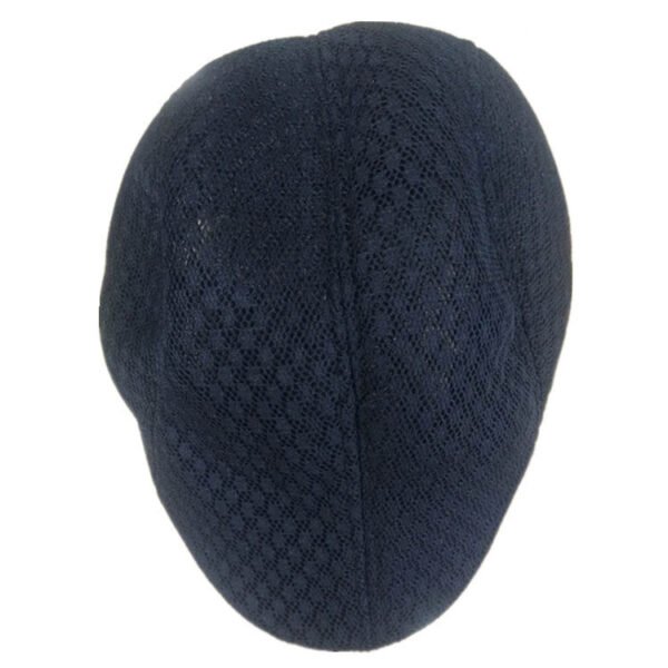 Comfortable And Breathable Linen Cotton Duck Tongue Beret - Image 2
