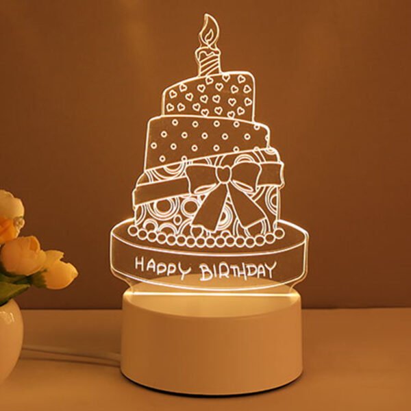3D Lamp Acrylic USB LED Night Lights Neon Sign Lamp Xmas Home Decorations For Room Decor Valentines Day Gifts - Image 10
