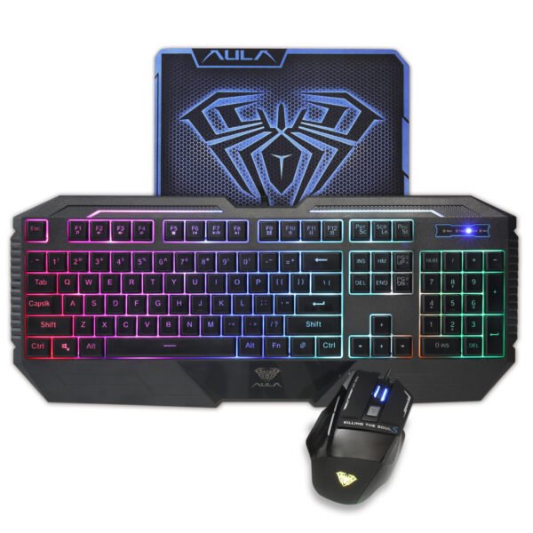 Backlit keyboard and mouse set - Image 5