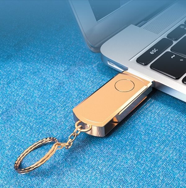 Compatible with Apple , Ultra-large capacity metal USB flash drive - Image 2