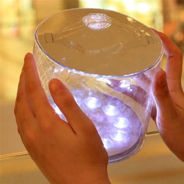 Inflatable Solar Light LED Solar Powered Foldable Light Outdoor Garden Yard Emergency Solar Road Lamp - Image 4