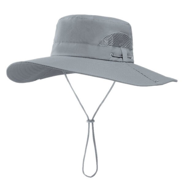 Embroidered Shade Men's Breathable Outdoor Hiking Hat - Image 6