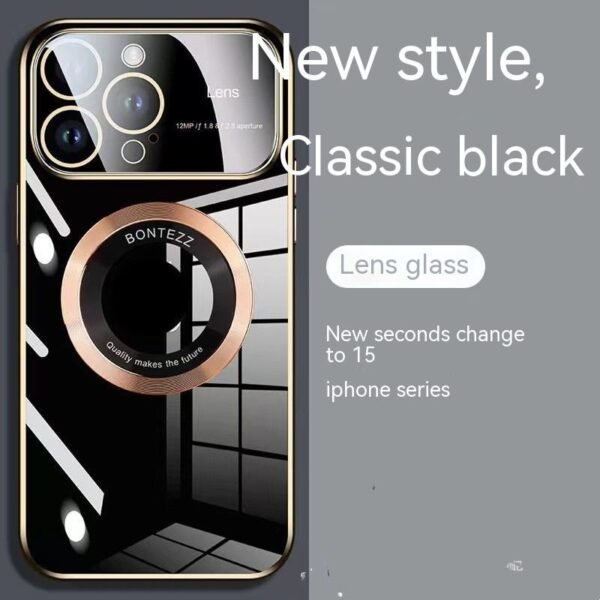 Magnetic Suction Apple 14/15 Phone Case with Large Window - Image 7