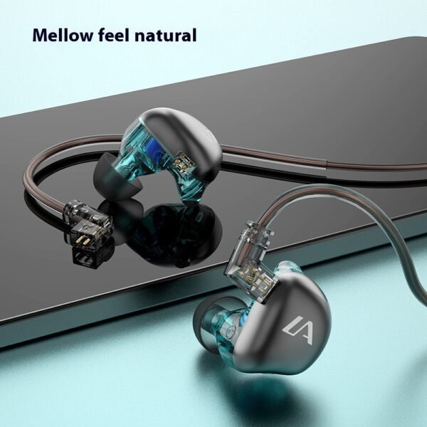 Adjustable Wire Plug-in Ear-mounted Mobile Phone Game Music Wired Headset - Image 2