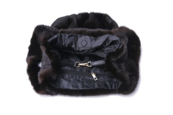Whole Skin Mink Fur Wrap Soft Surface - Image 10