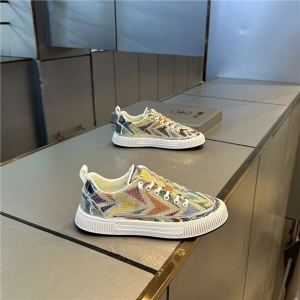 Breathable Sneakers Men's Fashion Casual Shoes - Image 4