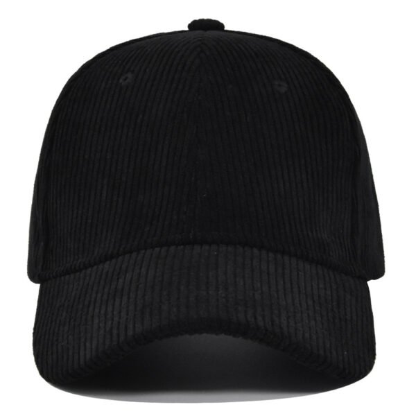 Fashion Corduroy All-matching Peaked Cap Men - Image 2