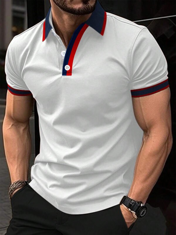Summer Men's Short Sleeve Casual - Image 8