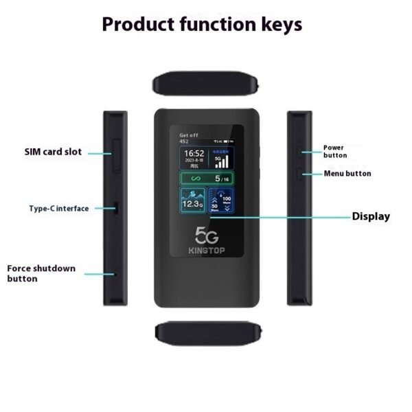 5G Netcom 4400 MA Portable Wi-Fi Router Wireless - Image 2