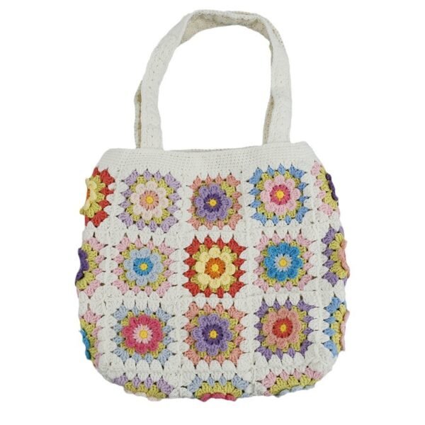 Sweet Hand-woven Women's Shoulder Bag - Image 5