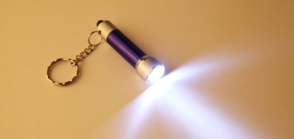Mini Keychain Light Emergency Night Light Camping Flashlight Portable LED Torch Aluminum Keyring - Image 9