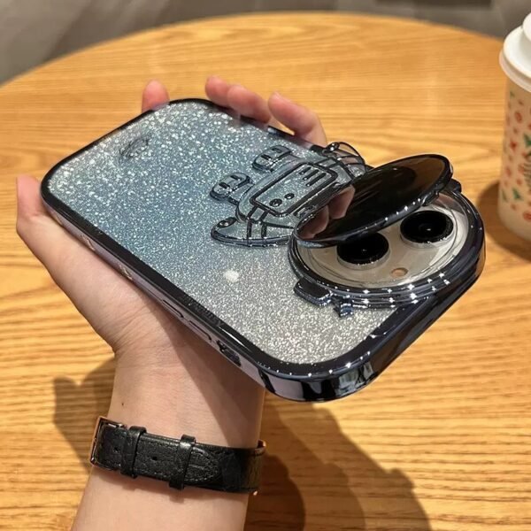Astronaut Glitter Phone Case for iPhone 14/13/12/11 - Image 9