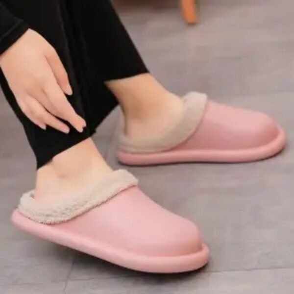 Thick Soled Anti Slip Warm Slippers - Image 3