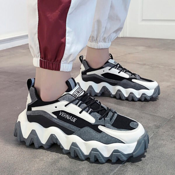 Breathable mesh shoes daddy shoes - Image 4