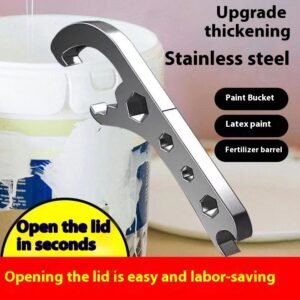 Stainless Steel Carbon Steel Barrel Opener Barrel Wrench Paint Bucket Coating Tank Lid Opener