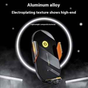 66W Wireless Car Charger with Phone Bracket
