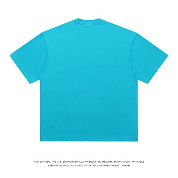 T-shirt Men's Loose Solid Color Bottoming Shirt - Image 2