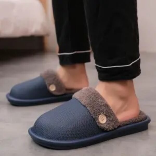 Thick Soled Anti Slip Warm Slippers - Image 5