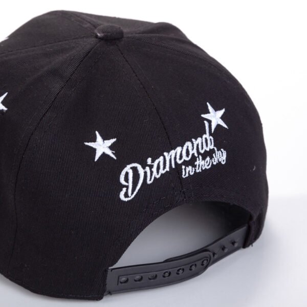 Five-pointed Star Embroidery Outdoor Sun-shade Sun Protection Flat-brimmed Cap - Image 5