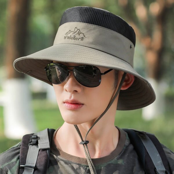 Spring And Summer Hat Outdoor Mountaineering Sun Hat Folding - Image 7