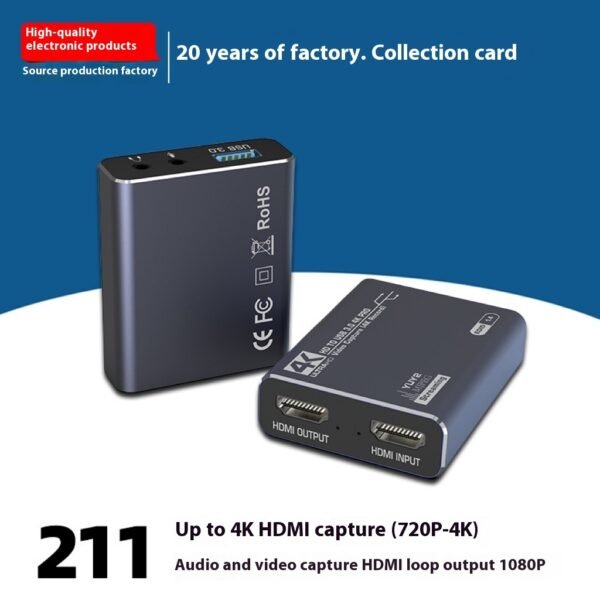 4K Gaming Set-top Box Recording Audio - Image 3