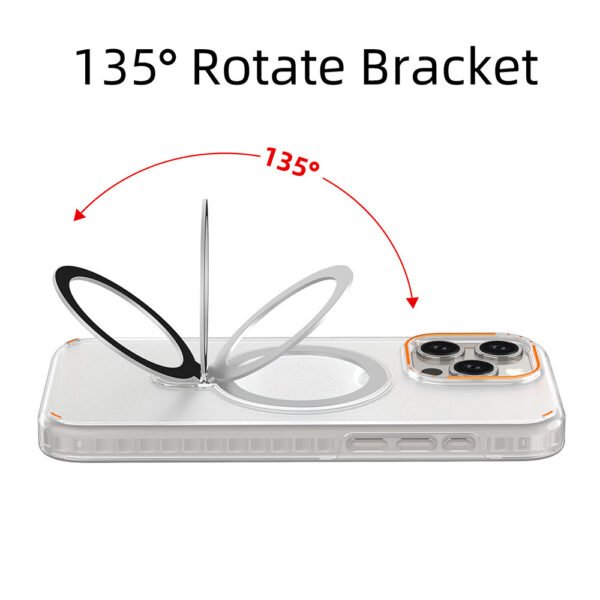 Colorful Magnetic Bracket Phone Case – MagSafe Wireless Charging - Image 5