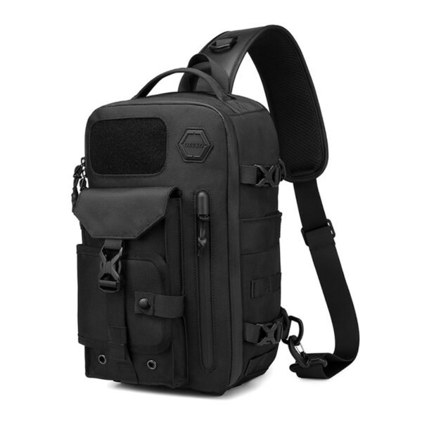 Men's Tactical Chest Sports Waterproof Crossbody Bag - Image 2