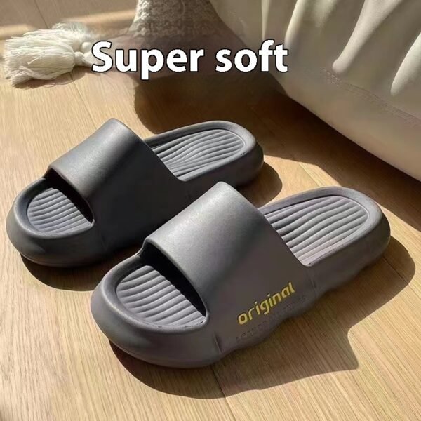 Thick Bottom For Outdoors Home Non-slip Slip-on Slippers - Image 6