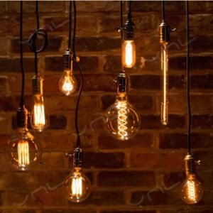 Edison Bulb E27 220V 40W ST64 A19 T45 G80 G95 G125 Incandescent filament bulb lighting Retro Edison Light Bulb