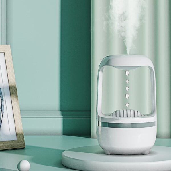 Anti Gravity Humidifier Water Drop Backflow Aromatherapy Machine Large Capacity Office Bedroom Quiet Heavy Fog Household Sprayer - Image 5