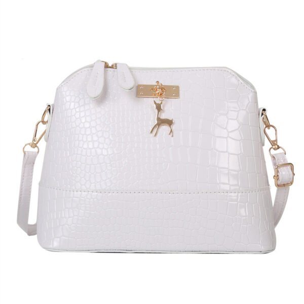 Women's Fashion Casual Large Capacity Solid Color Crossbody Bag - Image 7