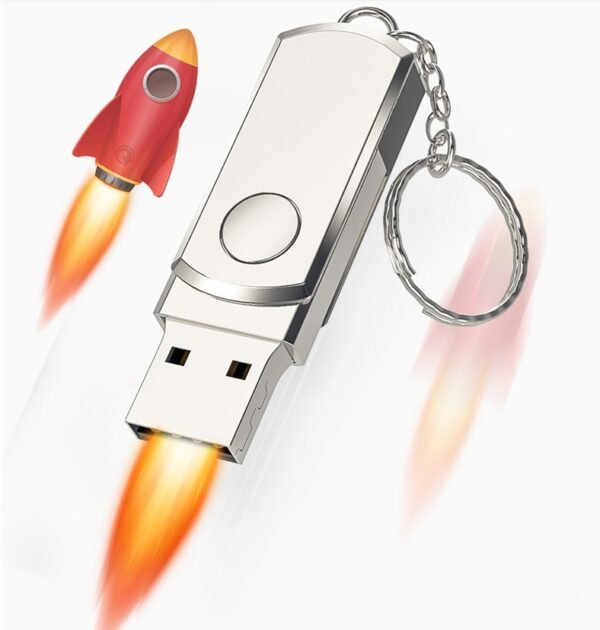 Compatible with Apple , Ultra-large capacity metal USB flash drive - Image 3