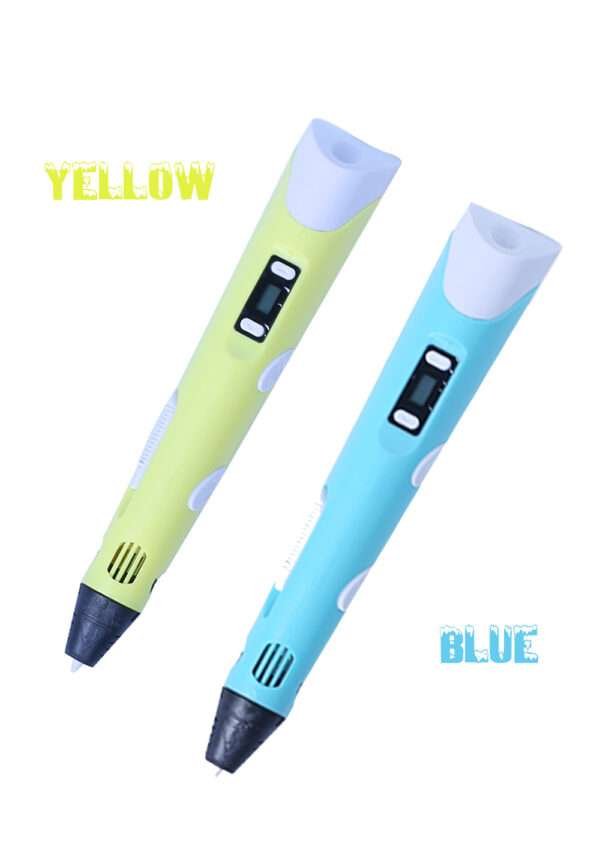 3D print pen 3D pen two generation graffiti 3D stereoscopic paintbrush children puzzle painting toys - Image 7