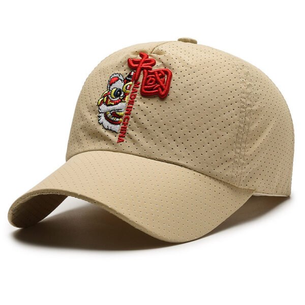 National Fashion Lion Dance National Style Peaked Cap Men's Summer - Image 8
