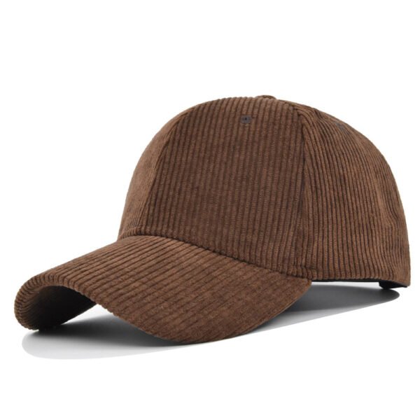 Fashion Corduroy All-matching Peaked Cap Men - Image 6
