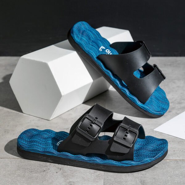 Men's Non-slip Wear-resistant Platform Slippers - Image 4
