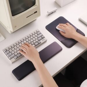 Square Silica Gel Wrister Mouse Pad Comfortable Keyboard Support Wrist Rest Protection