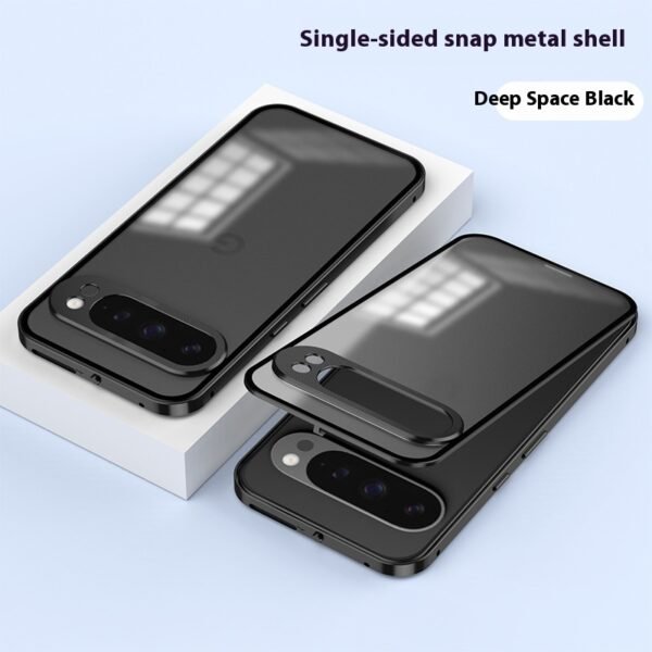 Spring Fastener Metal Frame Protective Phone Case - Image 5