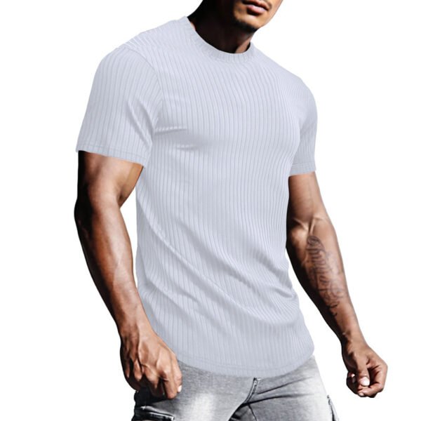 Men's Sports Tight Short-sleeved T-shirt - Image 6