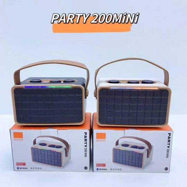 Outdoor Bluetooth Speaker RGB Dual Speaker Portable - Image 2