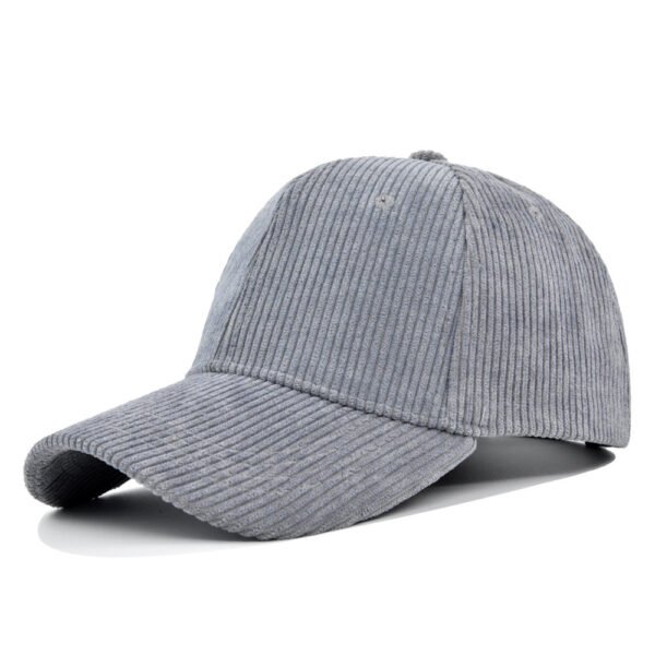 Fashion Corduroy All-matching Peaked Cap Men - Image 10