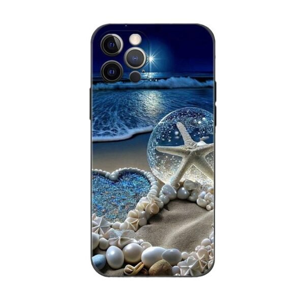 Back Cover Painted Drop-resistant Beach Phone Case - Image 5