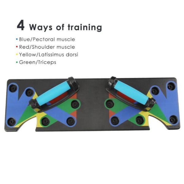 Push Up Rack Edge 9 in 1 Body Building Exercise Fitness Tools Women Men Push-Up Display Shelves and Raisers For GYM Training Body drop shipping - Image 5