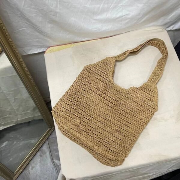 Holiday Straw Bag Shoulder Bag Simple Ladies - Image 6