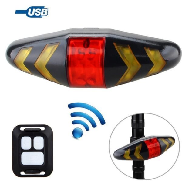 Wireless remote control bicycle taillight - Image 5