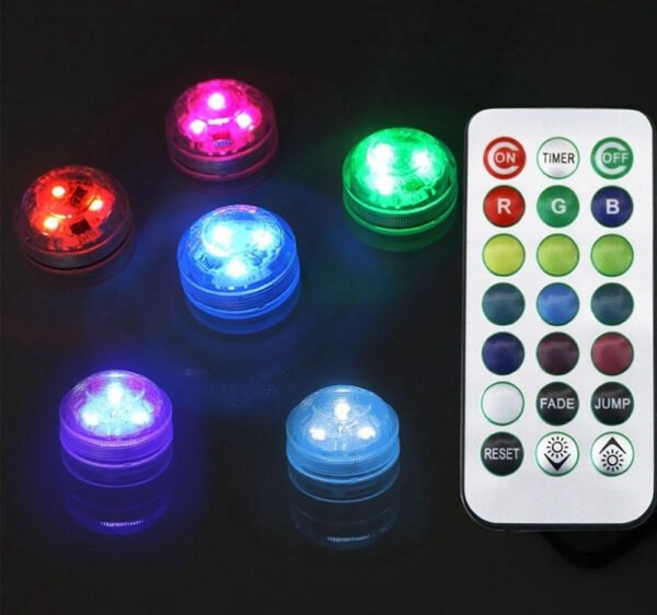 Diamond Diving Light LED Remote Control Rainbow - Image 3