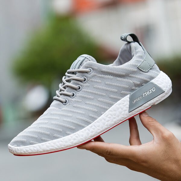 Spring and Autumn New Korean men's casual shoes men's shoes all-match tide running shoes lazy shoes - Image 7